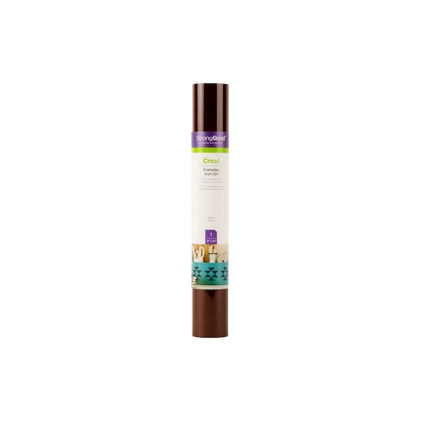 Cricut Everyday 12 in. x 24 in. Iron-On, Brown