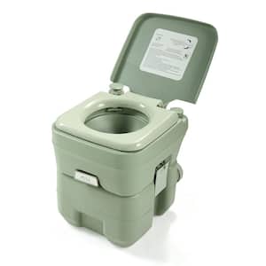 5 Gal. Luggable Loo Portable Lightweight Toilet, Gray (2-Pack) 2 x 9853-03  - The Home Depot