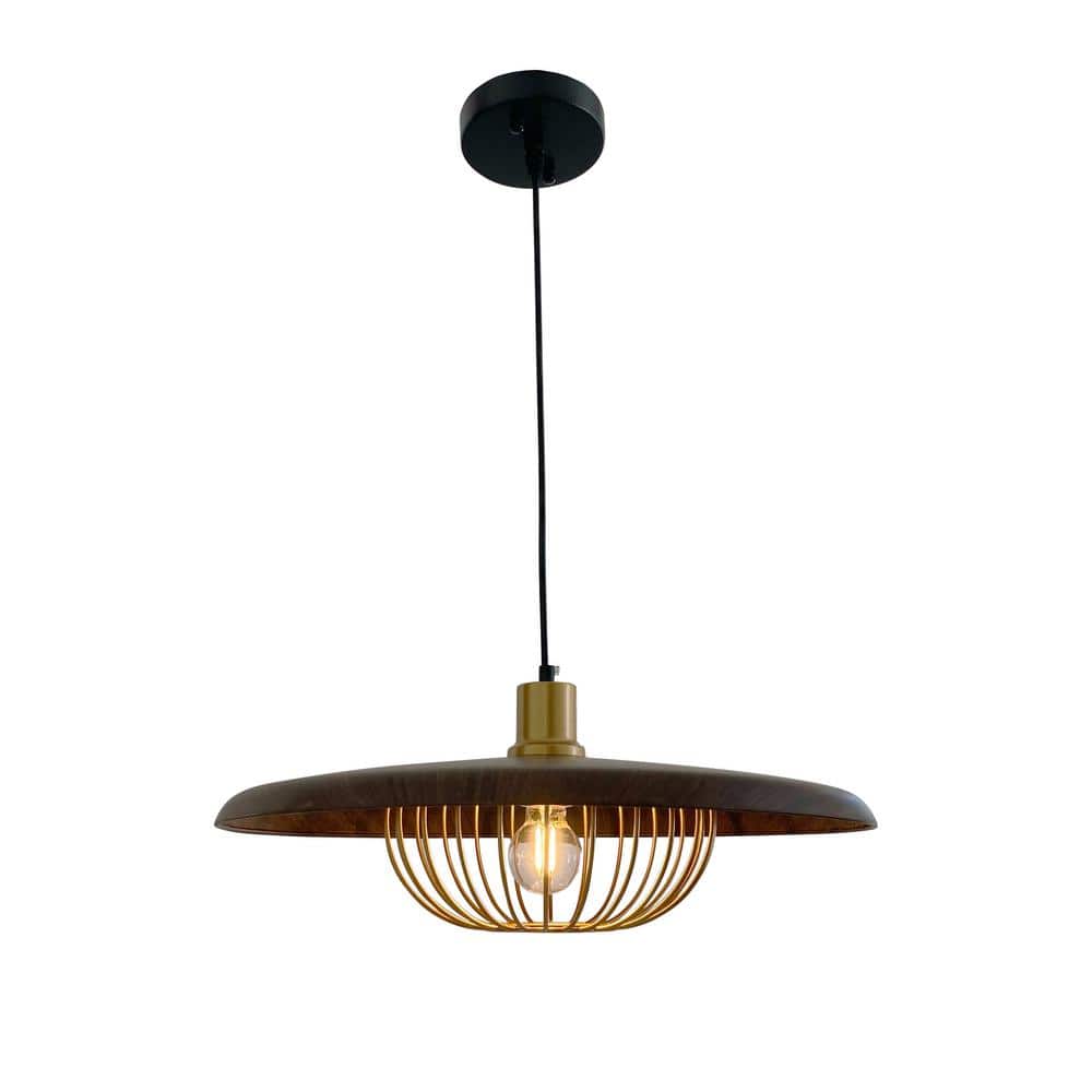 Yaax 1-Light Vintage Brown Statement Pendant