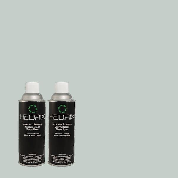 Hedrix 11 oz. Match of MQ3-54 Dayflower Gloss Custom Spray Paint (8-Pack)