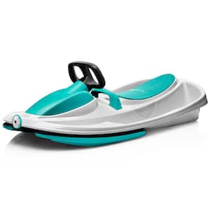 Gizmo Riders Stratos Snow Bobsled for Kids- 2-Person Steerable Snow Sled for Ages-3 and Up