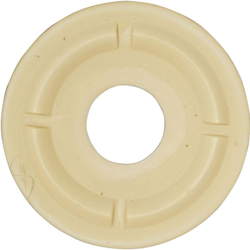 Primed White Circular Ceiling Medallion, 11.5" Diameter