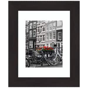 Furniture Espresso Narrow Picture Frame Opening Size 11 x 14 in. (Matted To 8 x 10 in.)