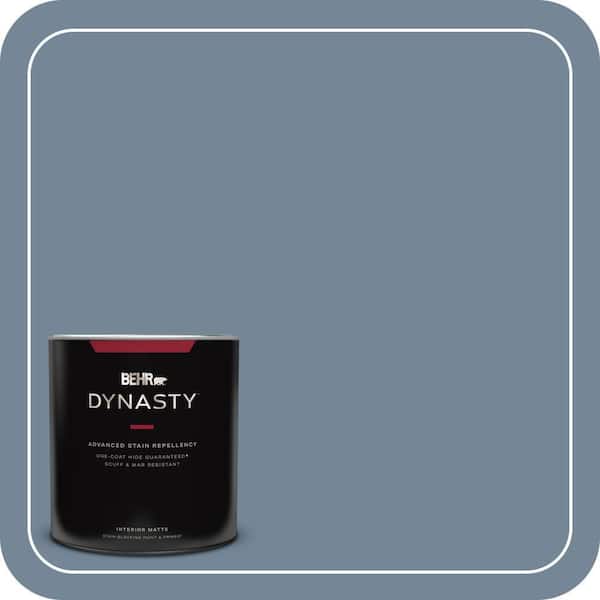 BEHR DYNASTY 1 qt. #570F-5 Skipper Matte Interior Stain-Blocking Paint and Primer