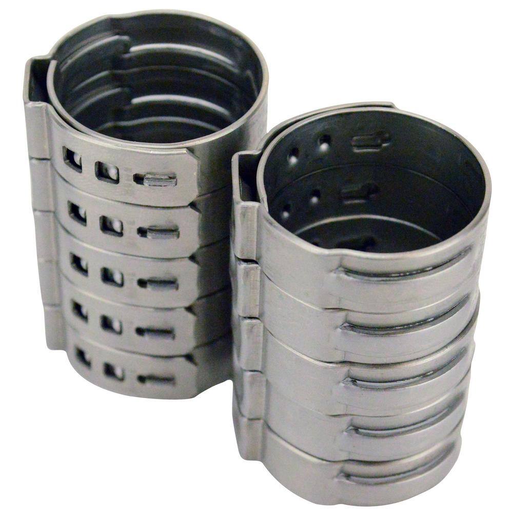 thumbnail image 2 of Apollo PXPC34100JR – Jar Of 100 Stainless Steel PEX Barb Pinch Clamps NEW 8976680 2 of 3
