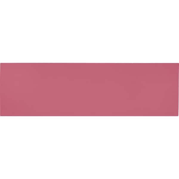 Daltile Stencil Berry 4 in. x 6 in. Glazed Porcelain Flat Sample Tile