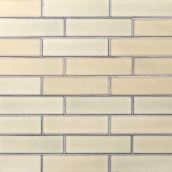 Ivy Hill Tile Vintage Khaki 3 in. x 9 in. x 10 mm Ceramic Wall Tile ( 42 pieces 6.32 sq.ft./Box)
