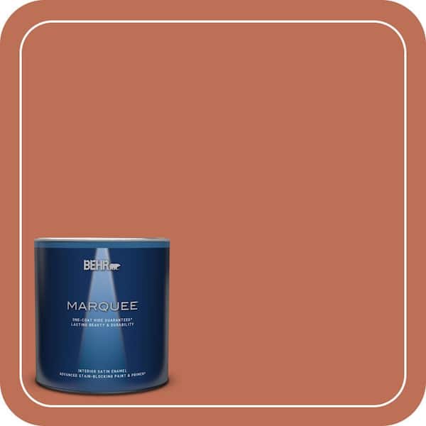 BEHR MARQUEE 1 qt. #M190-6 Before Winter Satin Enamel Interior Paint & Primer
