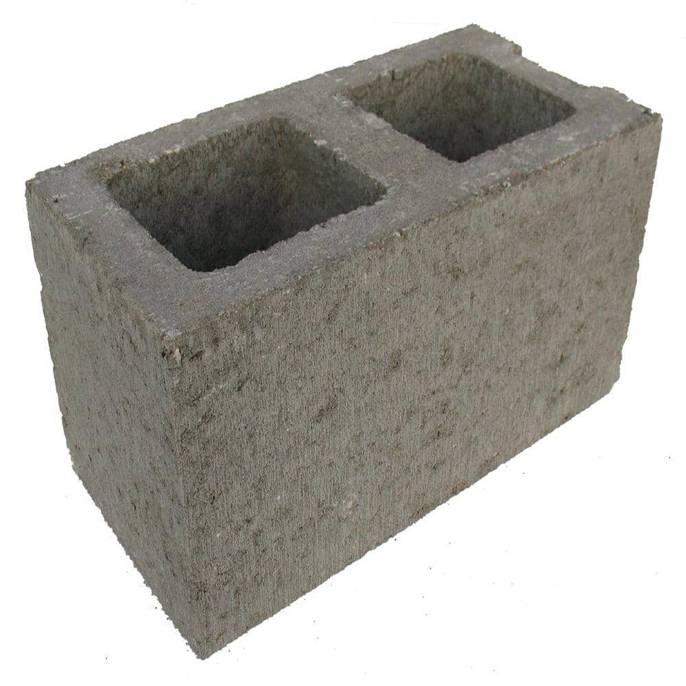 8 in. x 16 in. x 8 in. Concrete Block 8-1C Concrete Regular - The