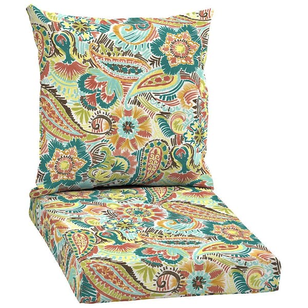 Hampton Bay Jovie Outdoor Dining Chair Cushion Set