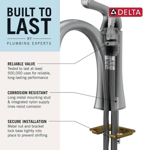 Delta Faucet Geist Badewannen-Armatur Mit Duschfunktion – SpotShield, Druckausgleich, Verchromt