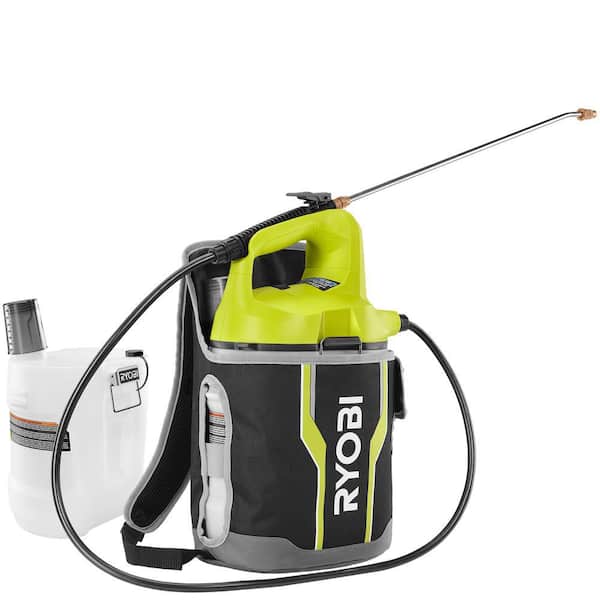 RYOBI ONE+ 18V Cordless Battery 2 Gal. Chemical Sprayer with Holster and Extra Tank (Tool Only)