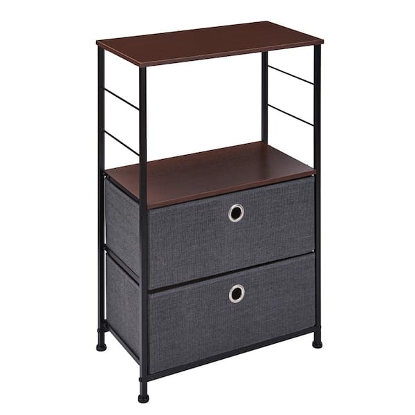 DANYA B Ciana Gray 2 Tier Modern Dresser