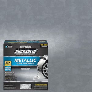 80 oz. Metallic Silver Bullet Garage Floor Kit (Case of 2)