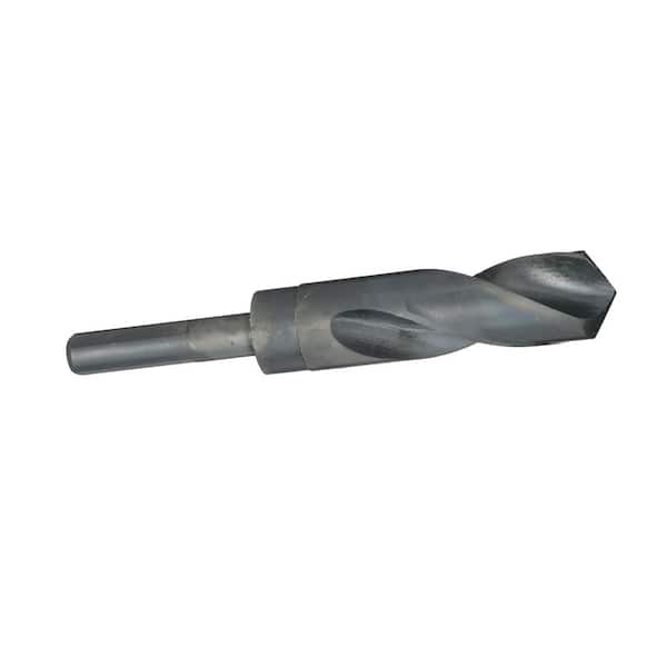 Drill America 1-1/32 in. High Speed Steel Black Oxide Reduced Shank Drill Bit with 1/2 in. Shank
