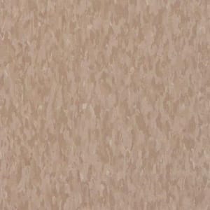 Take Home Sample - Imperial Texture VCT Cafe Latte Commercial Vinyl Tile - 6 in. x 6 in.