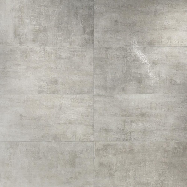 Ivy Hill Tile Marken Gray 12 in. x 24 in. Semi-Polished Porcelain Floor and Wall Tile (8 Pieces 15.75 sq. ft./Case)