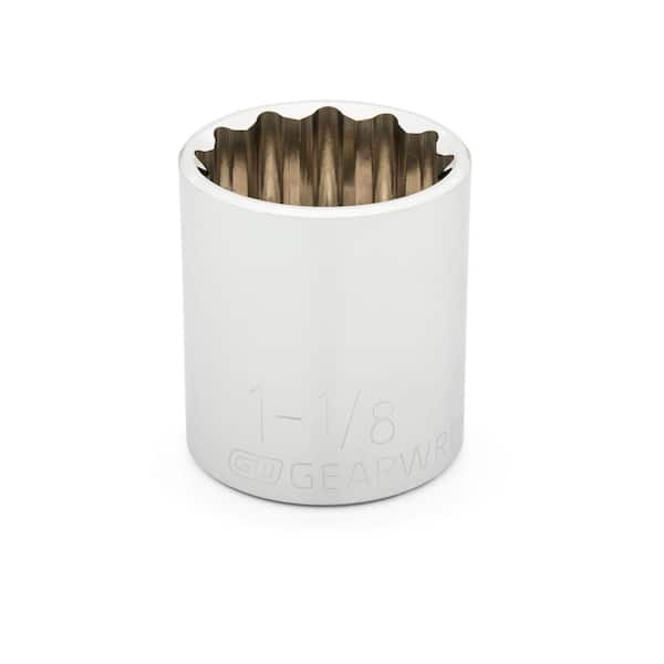 1/2 in. Drive SAE 1-1/8 in. 12-Point Standard Socket