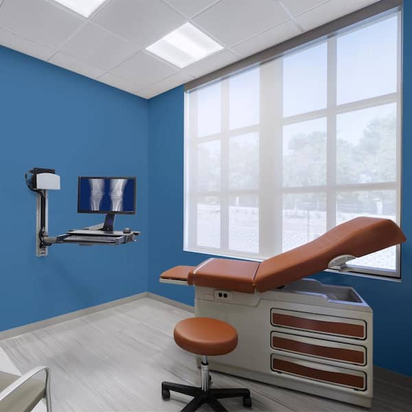 1 gal. #PPU15-03 Dark Cobalt Blue Dead Flat Interior Paint