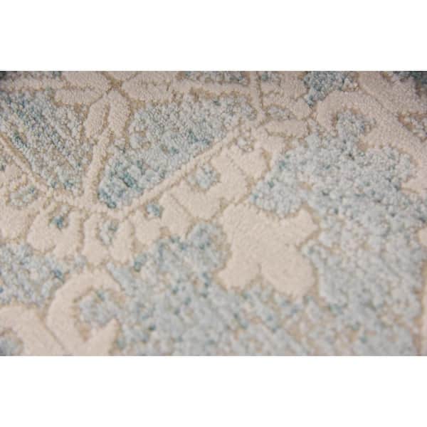 New Classical Olympia Blue 8' 0 x 8' 0 Square Rug