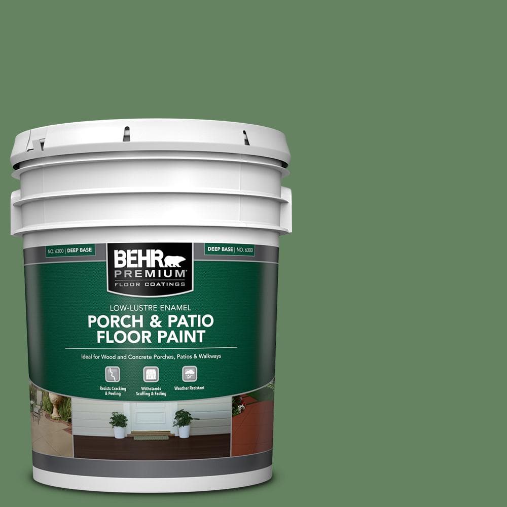 5 gal. #S400-6 Tuscan Herbs Low-Lustre Enamel Interior/Exterior Porch and Patio Floor Paint price history on PriceWatchPro