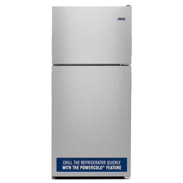 21 cu. ft. Top Freezer Refrigerator in Fingerprint Resistant Stainless Steel