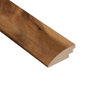 Matte Natural Acacia 3/8 in. Thick x 2 in. Wide x 78 in. Length Hard Surface Reducer Molding