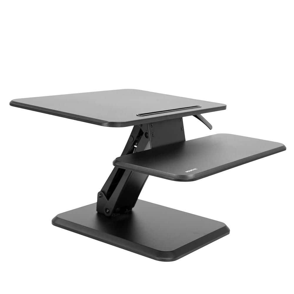 mount-it! 25 in. W Black Complete Standing Desk Converter Adjust