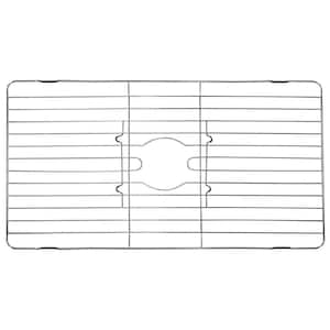 24 in. L x 12.625 in. W Extra Large Bottom Grid Protector in Stainless Steel