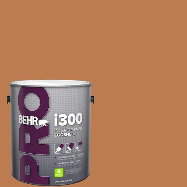 BEHR PRO 1 gal. #260D-6 Chai Spice Eggshell Interior Paint