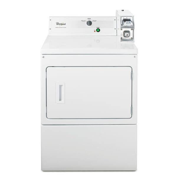 Whirlpool Heavy-Duty Series 7.4 cu. ft. Commercial Gas Dryer in White
