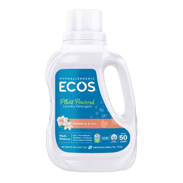 ECOS 50 oz. Magnolia and Lily Scented Liquid Laundry Detergent