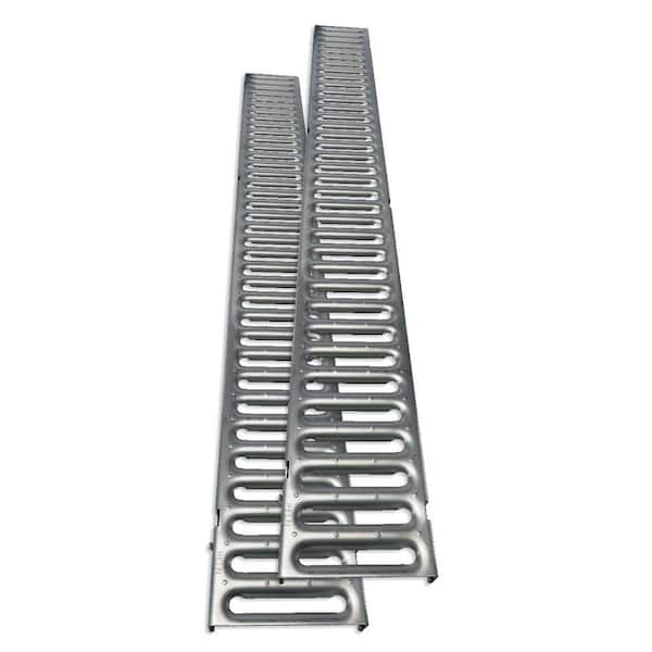 RELN Storm Drain Series Channel Drain Replacement Stainless Steel Grate (2-Pack)