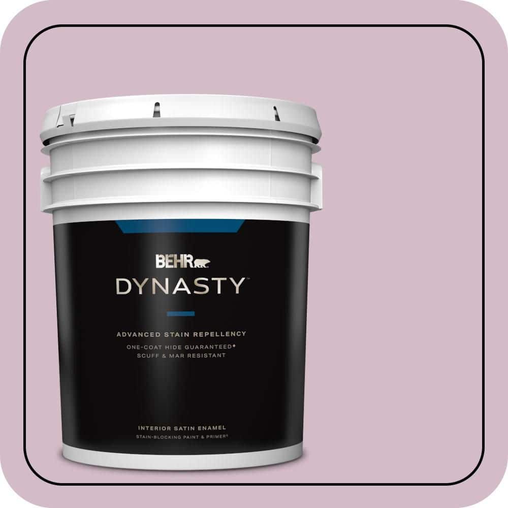 5 gal. #T12-16 Queens Tart Satin Enamel Interior Stain-Blocking Paint & Primer price history on PriceWatchPro
