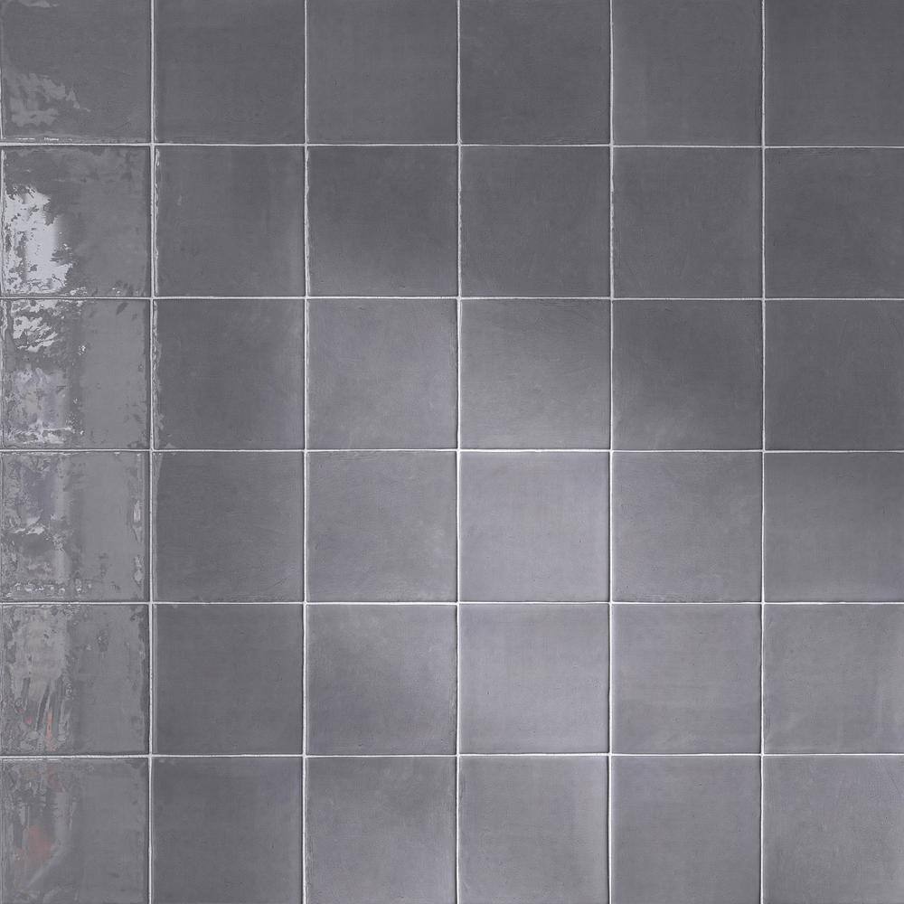 New Country Asfalt Charcoal Gray 5.9 in. x 5.9 in. Polished Ceramic Tile Sample price history on PriceWatchPro