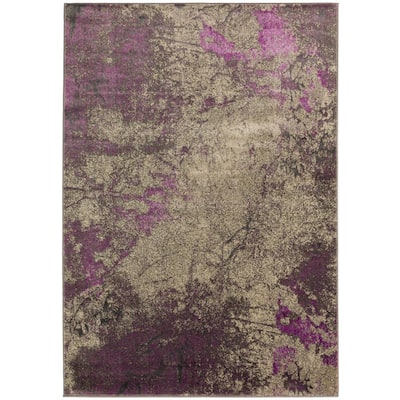 ALAZA Japanese Style Orchid Flower Bird Area Rug Rugs for Living Room Bedroom 5'3x4' 