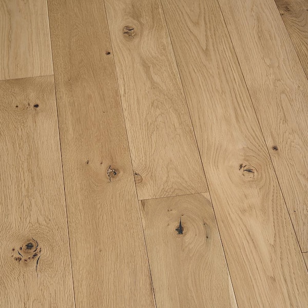 Malibu Wide Plank Mills Estates French Oak 3/4 in. Thick x 5 in. Wide Smooth Solid Hardwood Flooring (904 sq. ft./Pallet)