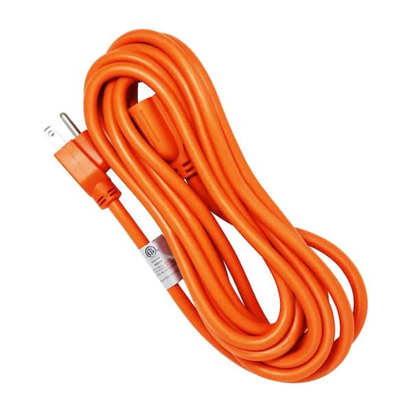 15 ft. 16 / 3 SJTW Indoor/Outdoor Extension Cord, Orange