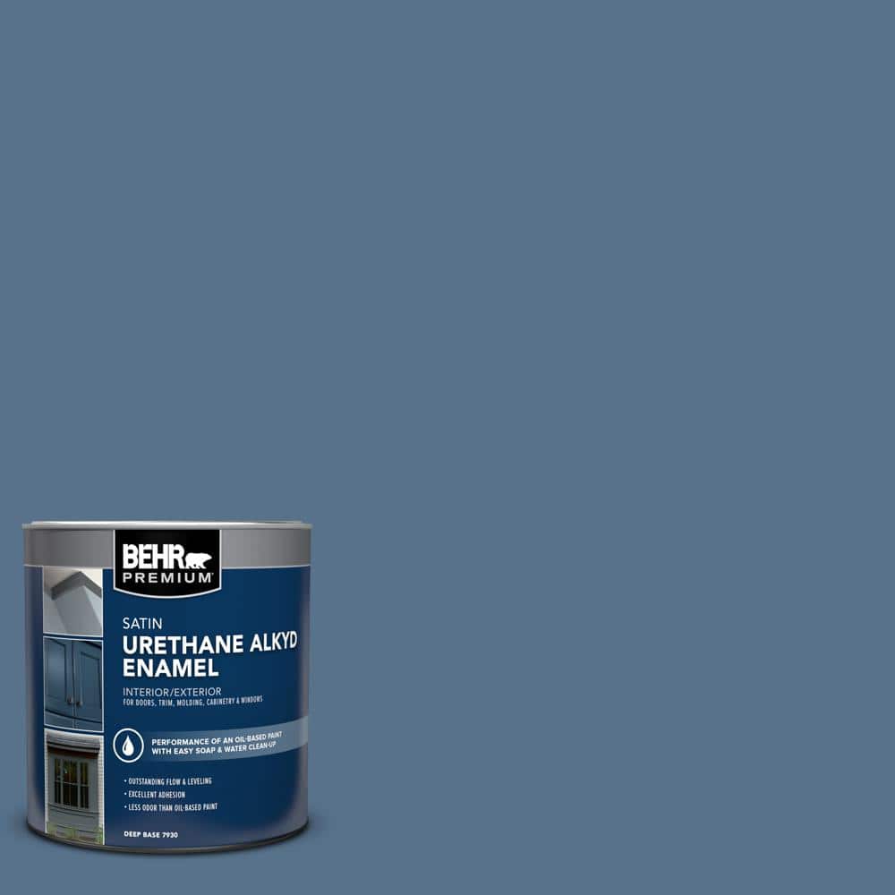1 qt. #PPU14-01 Arrowhead Lake Satin Enamel Urethane Alkyd Interior/Exterior Paint price history on PriceWatchPro
