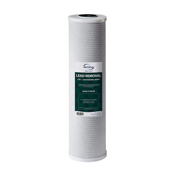 4.5" x 20" Lead, Arsenic, Cadmium, Chlorine Reducing Whole House Water Filter, Fits WGB32B-CPB Model