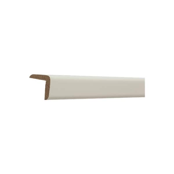 LIFEART CABINETRY Princeton Series 96 in. W x 0.75 in. D x 0.75 in. H Outside Corner Molding Cabinet Filler in Off-White