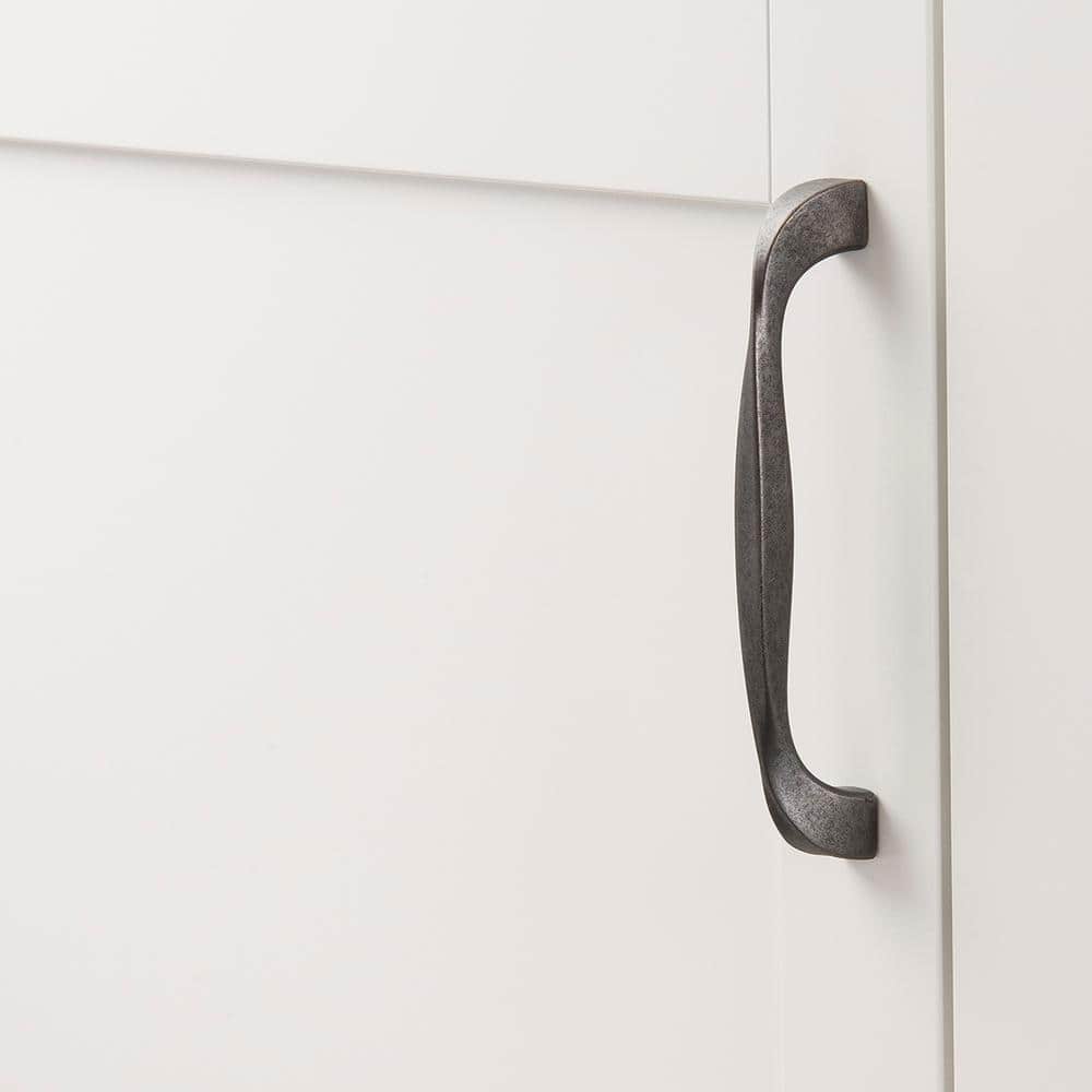 Black Iron Twist Cabinet Pulls with Mounting Hardware, 10-Pack