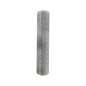 Welded Wire Fence Mesh 2 ft. x 25 ft., Square Mesh, Hot Dipped Galvanized