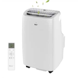 5,300 BTU Portable Air Conditioner Cools 150 Sq. Ft. with Dehumidifier and Remote in White