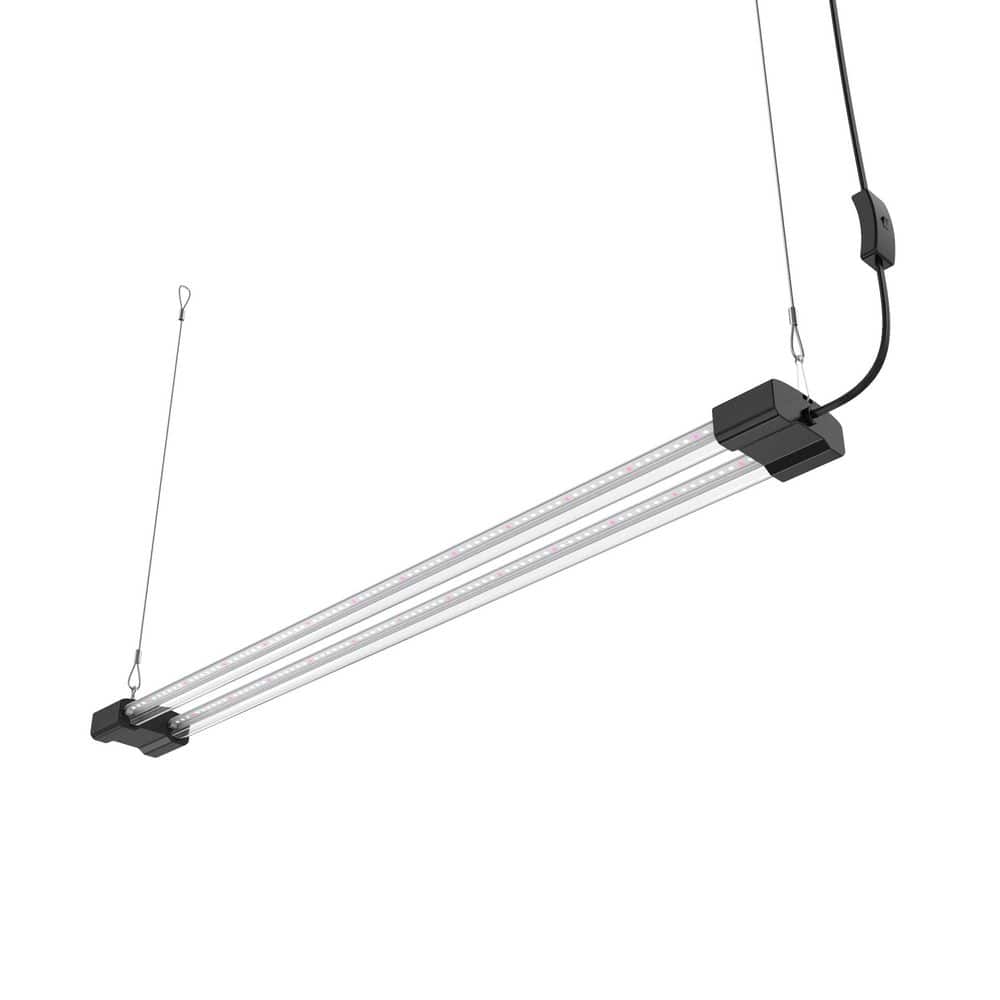BoostGro 36" Black LED Grow Light with Full Spectrum for Indoor Plants
