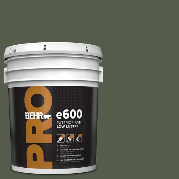 BEHR PRO 5 gal. #430F-7 Windsor Moss Low Luster Exterior Paint