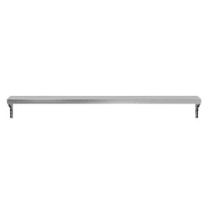 12 in. x 60 in. Stainless Steel Folding Wall Shelf. Food Truck, Kitchen, Restaurant, Utility Room Decorative Wall Shelf