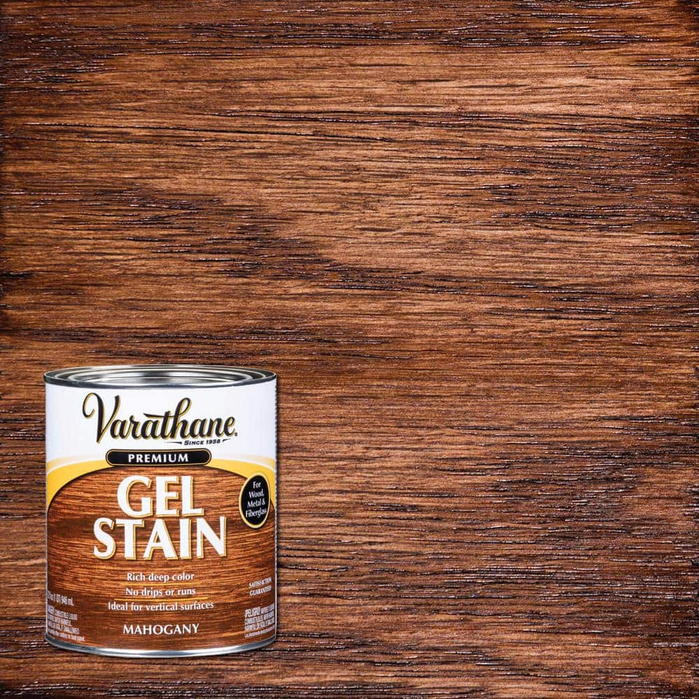 Reviews for Varathane 1 qt. Mahogany Wood Interior Gel Stain