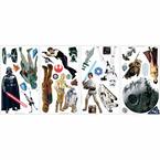10 in. x 18 in. Star Wars Classic 31-Piece Peel and Stick Wall Decal