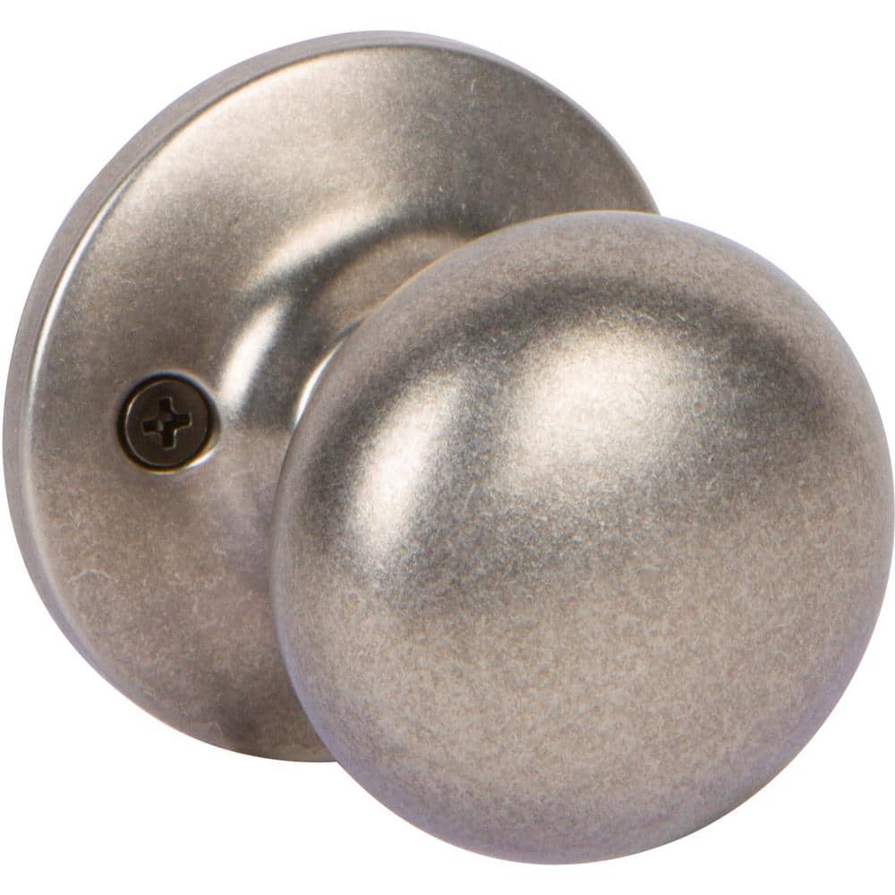 DELANEY HARDWARE Saxon Antique Silver Dummy Door Knob KS1052 The Home
